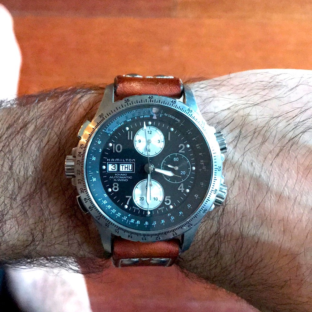 Hamilton khaki X Wind Chron Automatic Men’s Watch